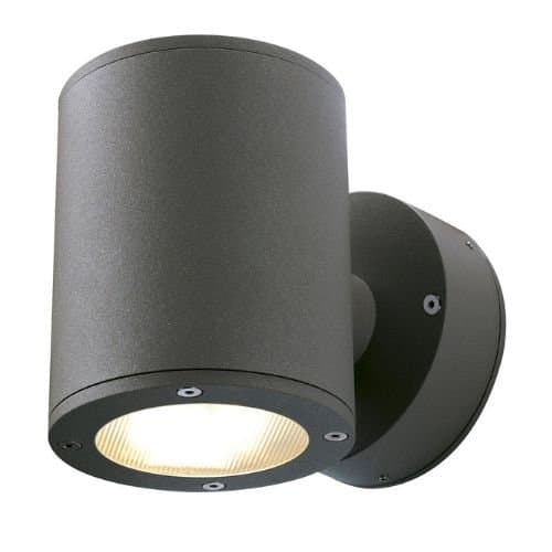Aplica exterior SLV Sitra, antracit, IP44, sus/jos, 2x9W GX53