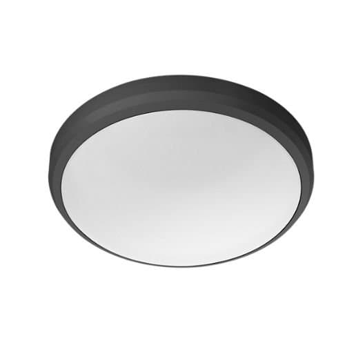 Plafonieră LED Philips Doris, neagră, 6W, IP54, lumină neutră 4000K