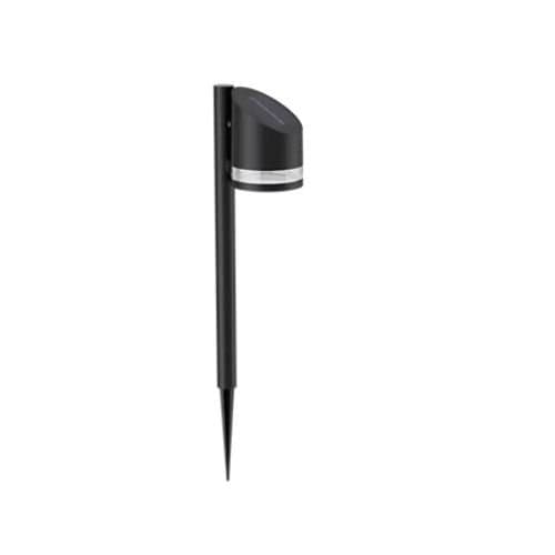 Lampă de grădină Philips Fyve Solar, neagră, 1,5W, IP44, lumină caldă 2700K