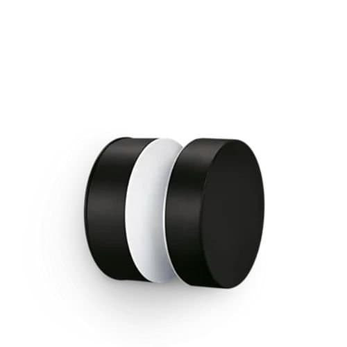 Aplică LED Philips Laven, 6W, 720 lm, 2700K, neagră, IP44