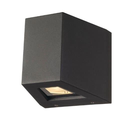 Aplica LED SLV Out Beam, 18W, antracit, IP44, lumină caldă 3000K