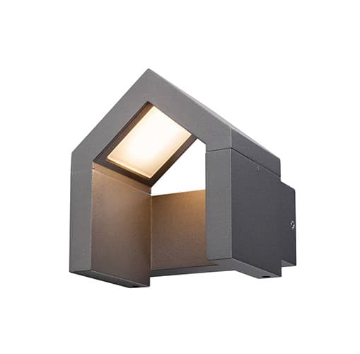 1000797 Aplica Rascali WL 8W LED 330lm 3000K Antracit IP55