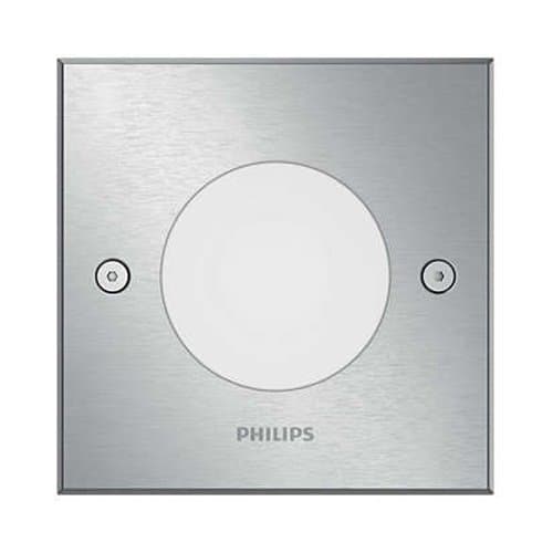 Spot încastrat Philips Crust, 3.5W, 270 lm, IP67, inox