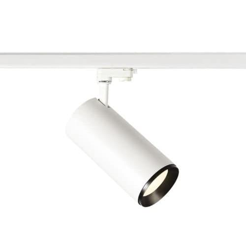 Spot LED pe șină SLV Numinos XL, 36W, 4000K, alb/negru