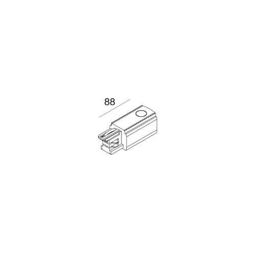 Conector de alimentare dreapta All-Track NOVALUX, negru