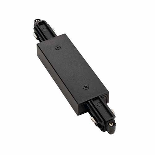 Conector cu alimentare pentru șină SLV, negru, pentru iluminat profesional