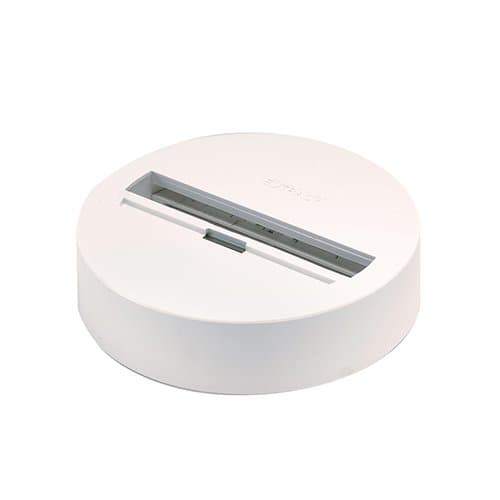 1001526 Eutrac Adaptor pentru șină Alb