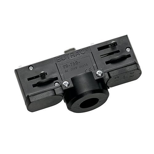 Adaptor pentru șină trifazată SLV Eutrac, negru, 240V