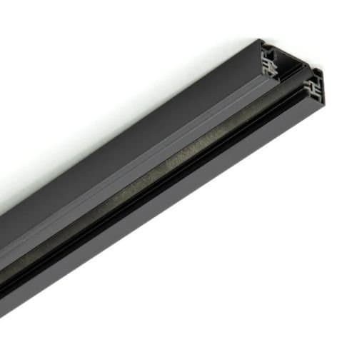 Sina de iluminat ARELUX, 2 m, neagră, 250V, 16A