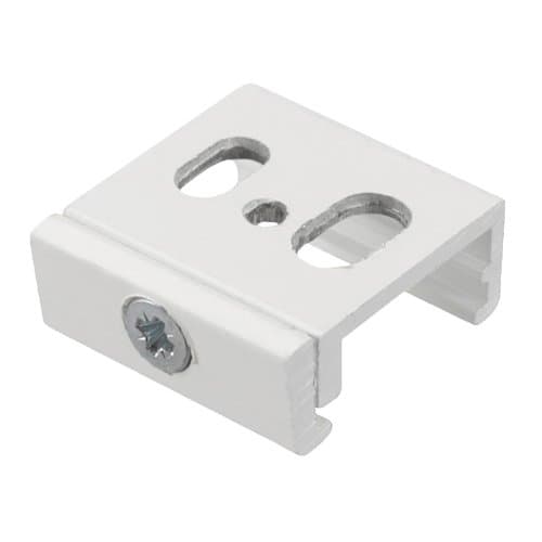 SKB 12-3 Clemă prindere pe tavan șina 3C/5C Alb