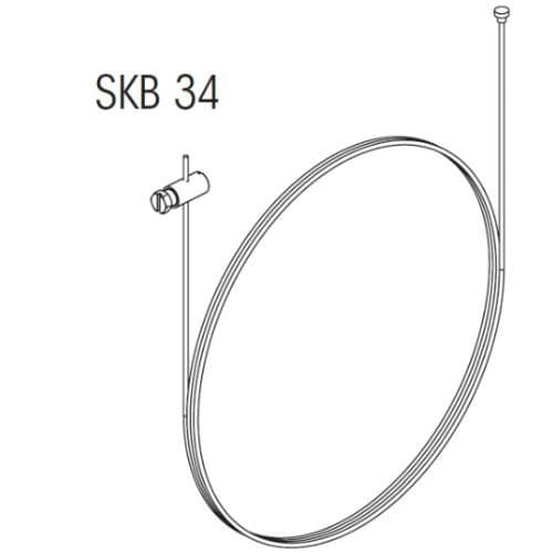 Cablu de suspendare LIGHT4U pentru șină 3C/5C, 1,5 m