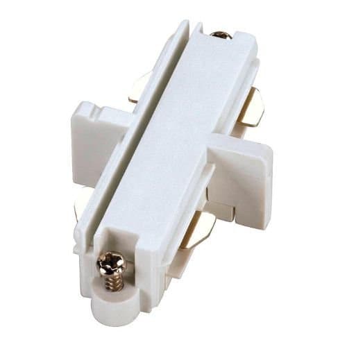 Conector pentru șină SLV, alb, pentru sisteme de iluminat interior