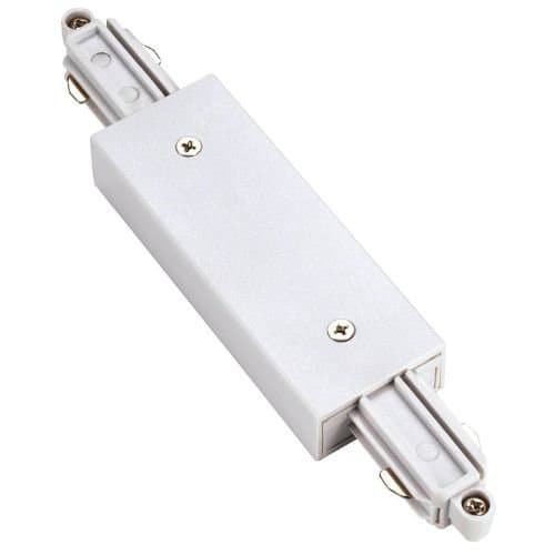 Conector cu alimentare pentru șină SLV, alb, pentru sisteme 1-System