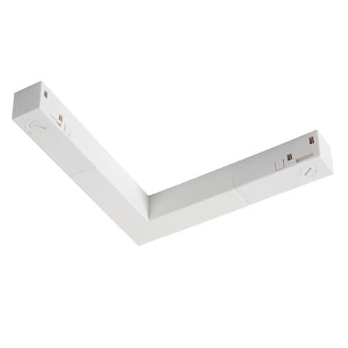 Conector electric L pentru șină 48V DALI, alb, SLV