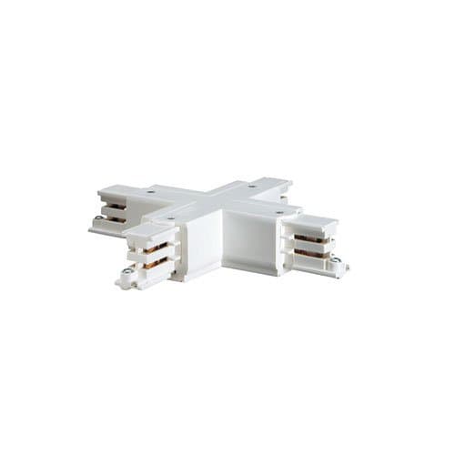 Element de conexiune cruce PHILIPS pentru șină Square Track, alb