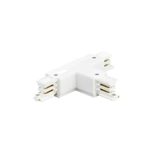 Element conexiune T dreapta intern Philips pentru șină Square Track, alb