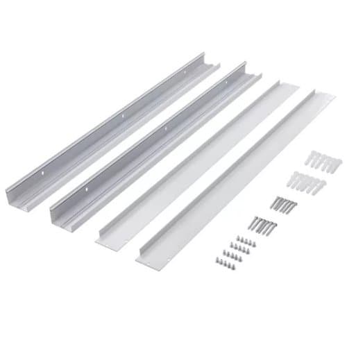 Ramă de montaj aplicat PHILIPS pentru iluminat interior, 6x6, H 72 mm