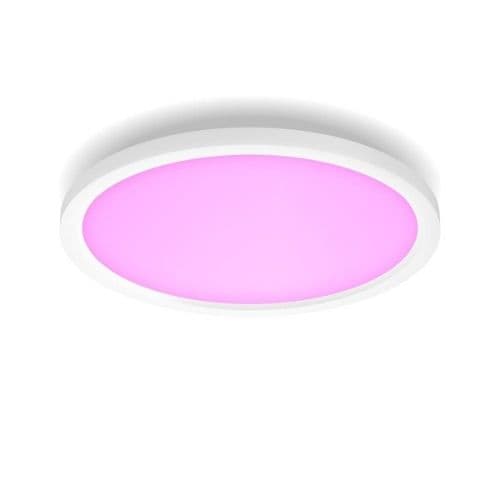 HUE Plaf Surimu rotunda LED 2850lm RGB BT Alb