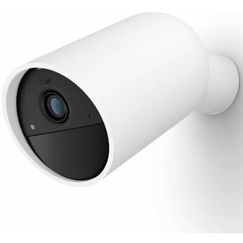 HUE Security Camera Full HD 1080P cu baterii Alb