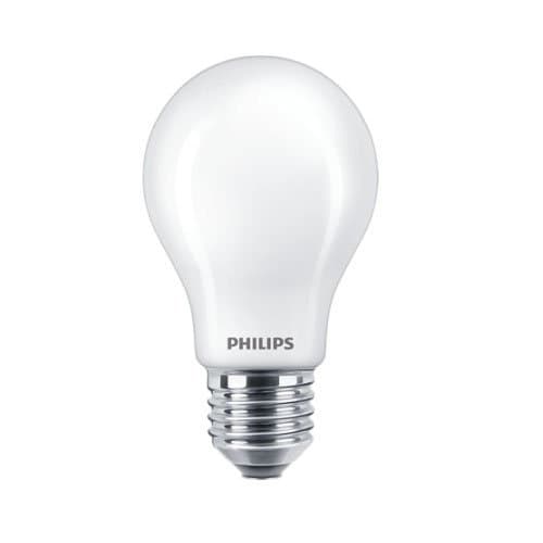 Bec LED Philips Classic A60, 3,4 W, lumină caldă reglabilă 2200-2700 K