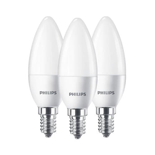 BEL LED candle B35 FR Set 3x5 40W 2700K 470lm E14