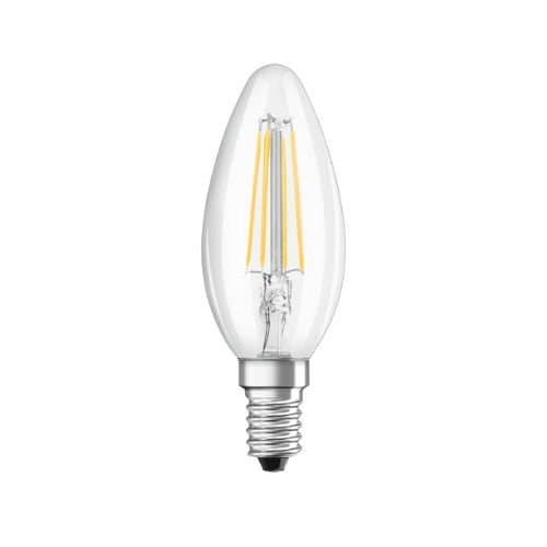 BEL LED Classic Fil B35 Dim CL 4.8 40W 2700K 470lm E14 LDV