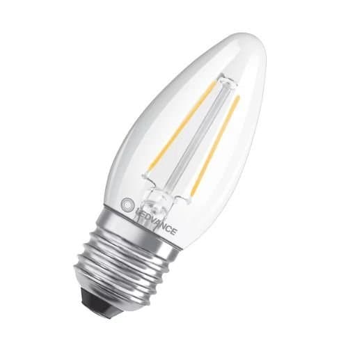 BEL LED Classic Fil B35 Dim CL 4.8 40W 2700K 470lm E27 LDV