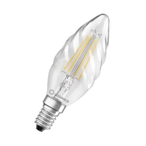 BEL LED Classic Fil BW35 CL 4 40W 2700K 470lm E14 LDV