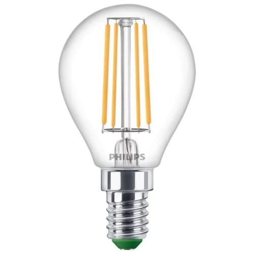 Bec LED Philips E14, 4W, 2700K, lumină caldă