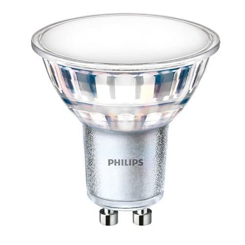 Spot LED Philips GU10, 4.9W, 3000K, 550 lm, lumină caldă