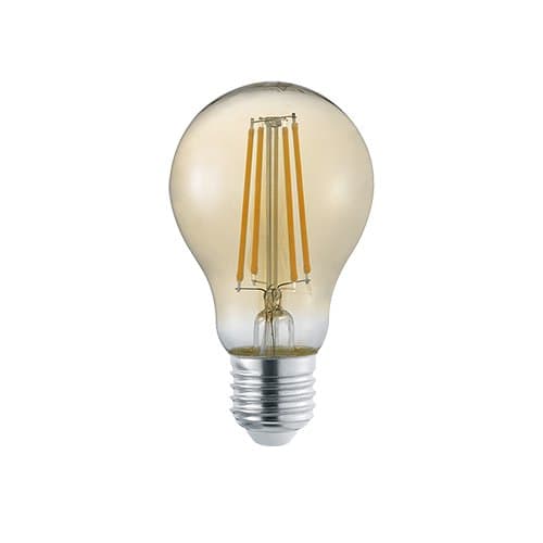 Bec LED filament TRIO, chihlimbar, 8W, 2700K, 700 lm