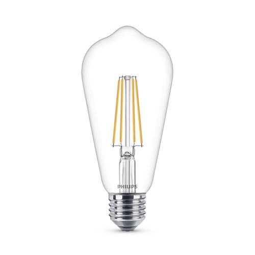 Bec LED decorativ Philips ST64, 7W, 2700K, E27