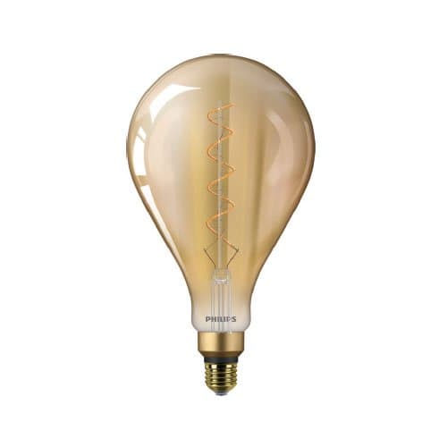 Bec LED decorativ Philips A160 Gold, 28W, 1800K, E27
