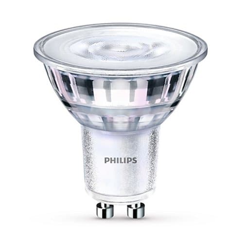 Spot LED Philips GU10, 3,5 W, 2700K, lumină caldă