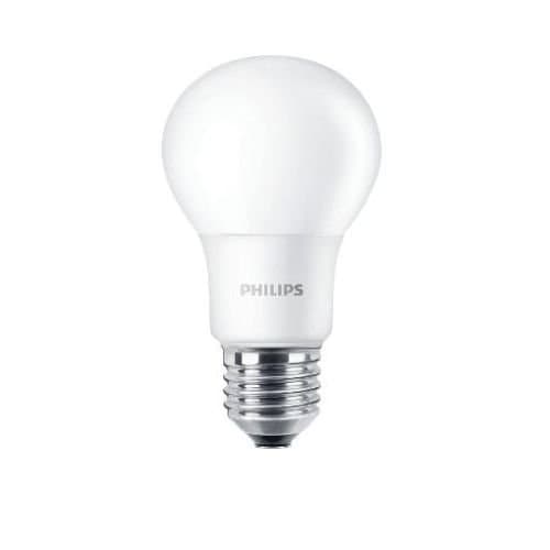 Set 2 becuri LED Philips A60, 8 W (echiv. 60 W), 806 lm, 4000 K, E27