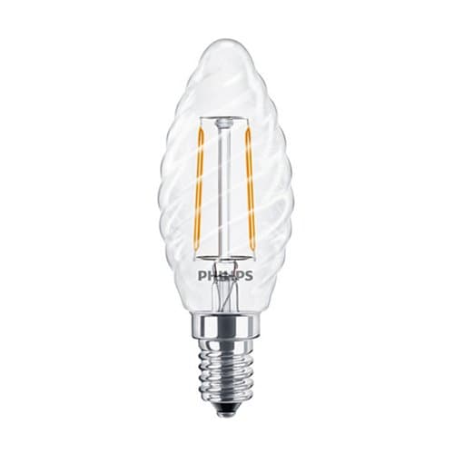 Bec LED decorativ Philips ST35, lumină caldă 2700 K