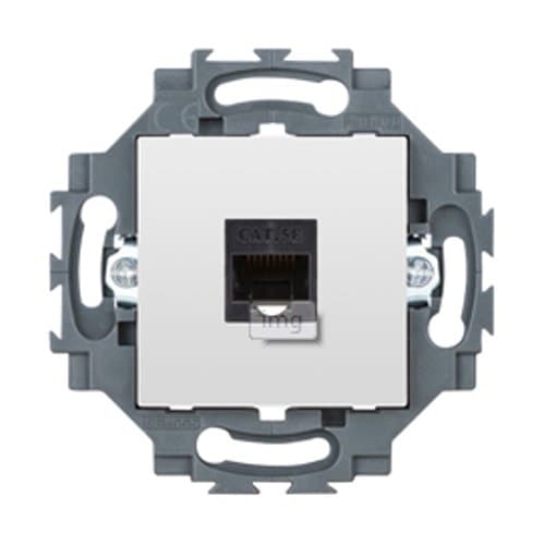 Priză RJ45 UTP cat 5e GEWISS Dahlia, albă
