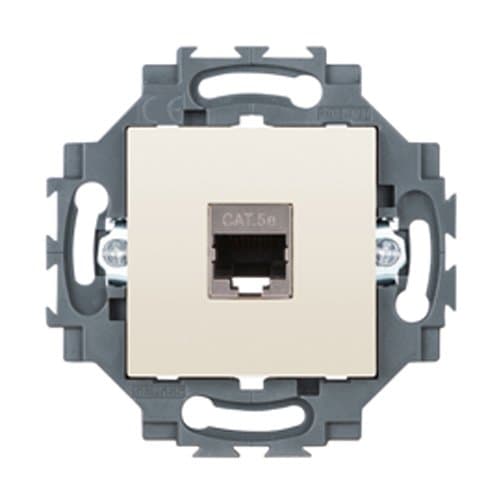 Priză RJ45 FTP Cat 5e GEWISS, ivoire, pentru rețea stabilă