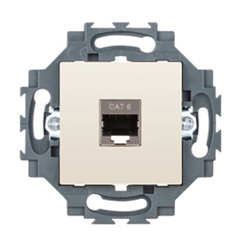 Priză RJ45 FTP cat 6 GEWISS Dahlia, ivoire