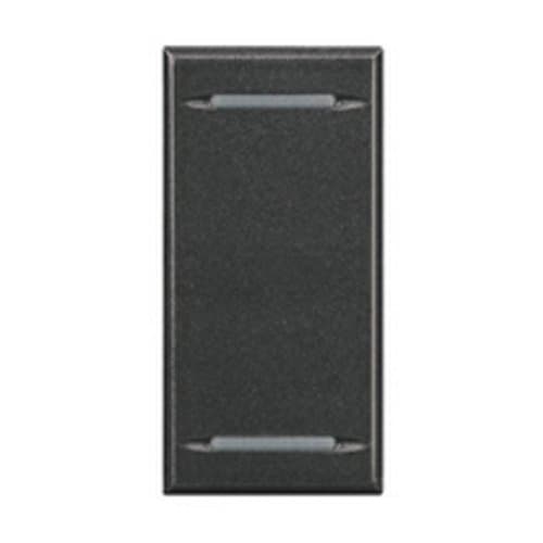 Placă LEGRAND Axolute 2 funcții, 1M, neagră