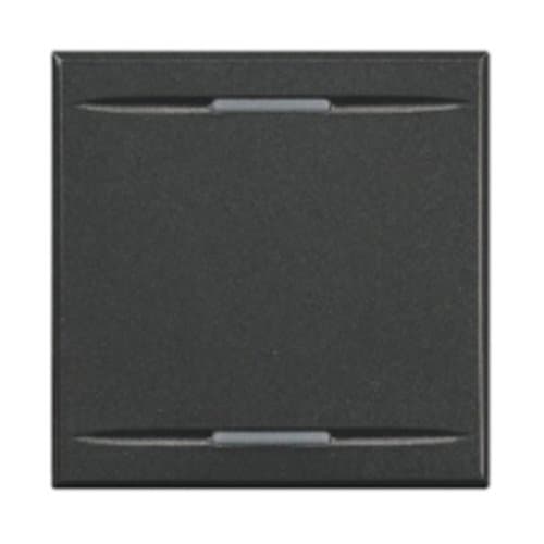 Placă Axolute LEGRAND, 2 funcții, 2M, neagră