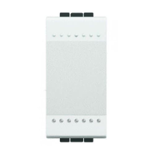Întrerupător cap cruce LEGRAND Living Light, alb, 16A