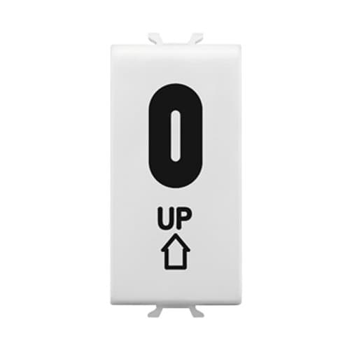 Întrerupător duplicator GEWISS pentru rama Touch 1m, alb