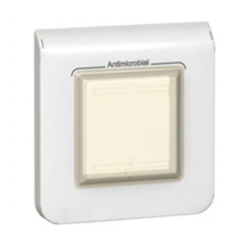 Ramă antibacteriană LEGRAND Mosaic, 2 module, alb