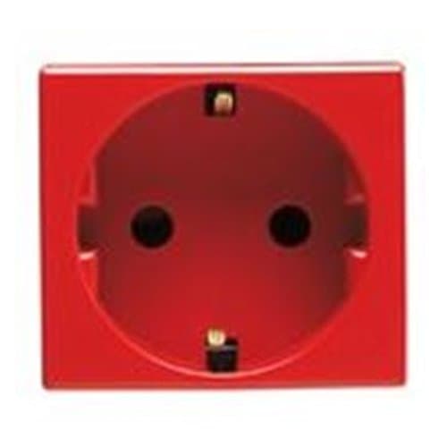 PRZ GW20297 Priză Prot Copii DE 250V 16A 2P+E 2m SY/RED