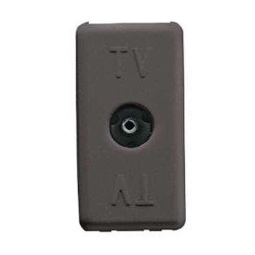 Priză TV de trecere mama GEWISS, 1 modul, pentru montaj modular