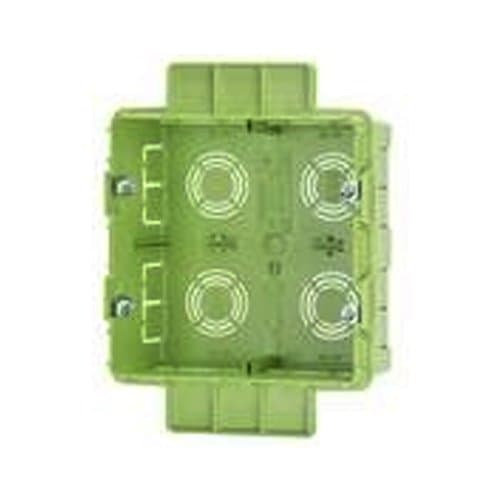 Doză GEWISS pentru gips-carton, 8 module (4+4), Green Wall