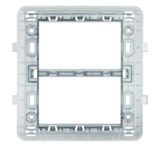 Suport pentru doză LEGRAND Matix, 6 module (3+3), pentru montaj modular