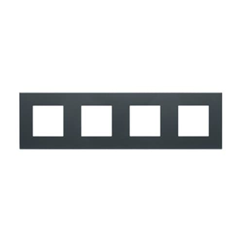 Ramă GEWISS Dahlia 8 posturi, antracit, pentru aparataj standard german