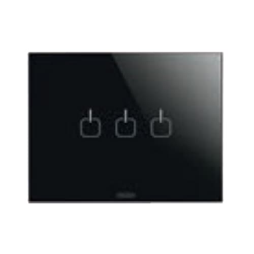 GW16953CN Rama Ice Touch 3 simboluri 3 module CH/Negru